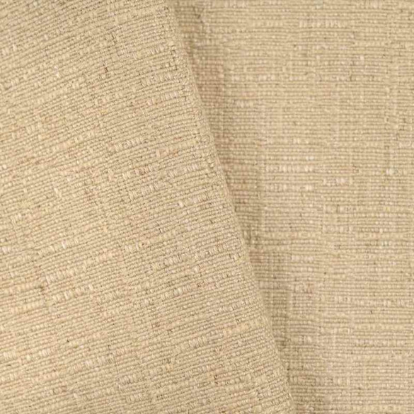 Jacquard faux-uni Hula ecru Casal