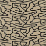 Jacquard graphique Tatau lava Casal