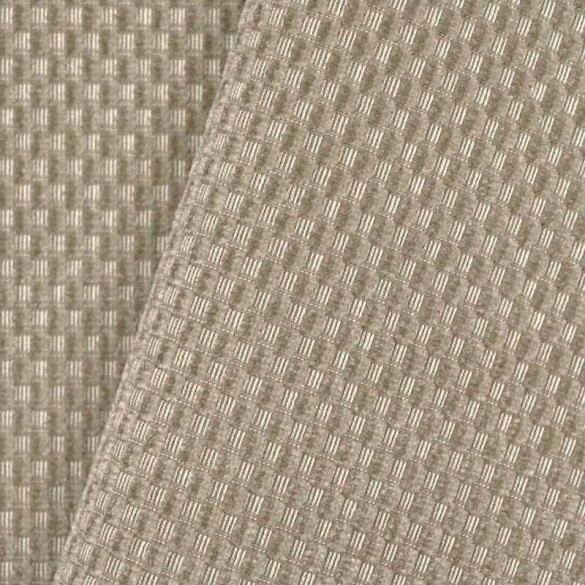 Jacquard velours Aura perle Casal