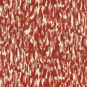 Jacquard Tempera rouge corail Casal