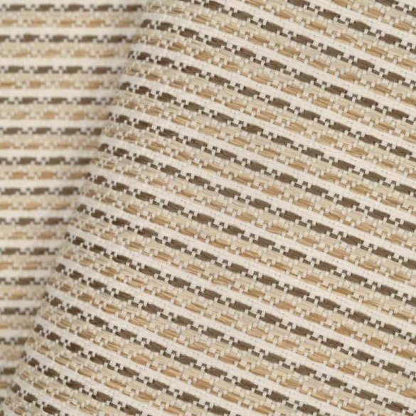 Tissu extérieur non feu Fidji ivoire Casal
