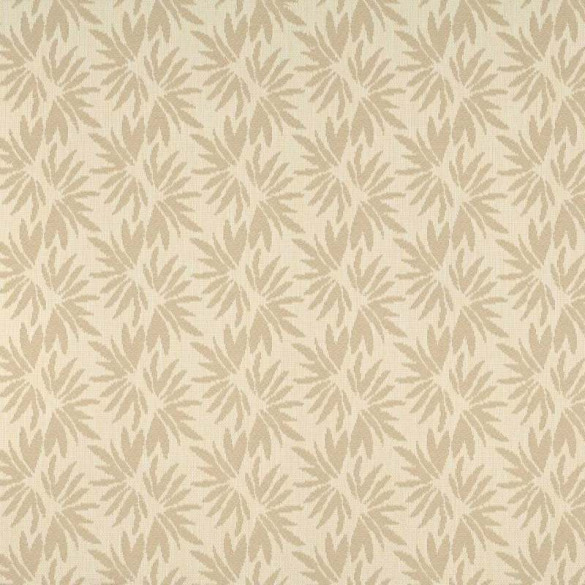 Tissu extérieur non feu Java ivoire Casal