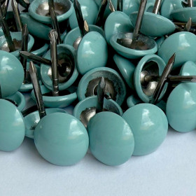 1000 clous tapissier prestige pastel turquoise Ø11 mm