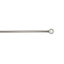 Barre de vitrage extensible embout visio nickel givré 60 à 100 cm