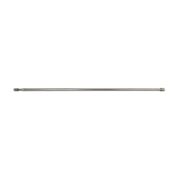 Tringle à pression extensible sans perçage nickel brossé 30 à 50 cm