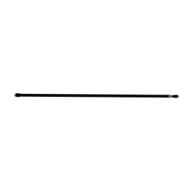 Tringle à pression extensible sans perçage noir mat 30 à 50 cm