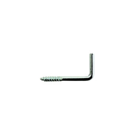 Piton pour barre de vitrage nickel givré, lot de 4