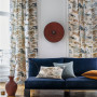 Tissu velours Manade rouille Casamance