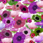 Tissu velours Anémone 1 Zéphyr & Co