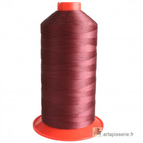 Bobine de fil SERAFIL 20 rouge lie de vin 166 - 2500 ml