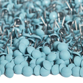 1000 clous tapissier prestige pastel turquoise Ø11 mm