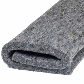Ouate épaisse grise 600gr/m² 120cm