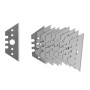 10 lames trapézoïdales Fiskars 1394