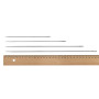Assortiment de 4 carrelets droits 1 pointe Osborne K5