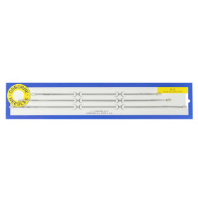 Assortiment de 3 carrelets droits 2 pointes Osborne K6