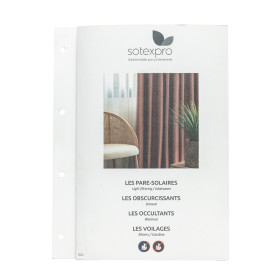 Nuancier tissu Sotexpro collection Tissus Unis non feu Crocfeu