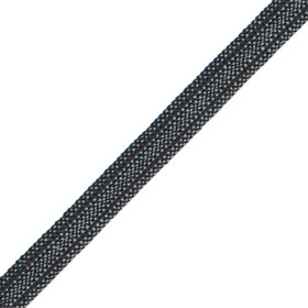 Double passepoil 8 mm noir et blanc 4301-256 PIDF