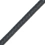 Double passepoil 8 mm noir et blanc 4301-256 PIDF