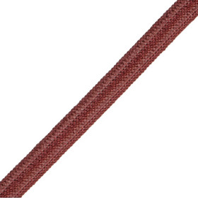Double passepoil 8 mm chocolat et corail 4301-254 PIDF