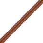 Double passepoil 8 mm noix et bordeaux 4301-253 PIDF