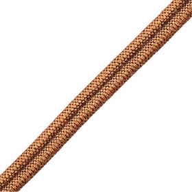 Double passepoil 8 mm loutre et noir 4301-251 PIDF