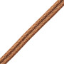 Double passepoil 8 mm loutre et noir 4301-251 PIDF