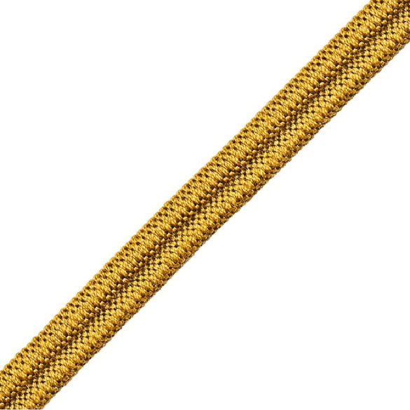 Double passepoil 8 mm caramel et noir 4301-250 PIDF