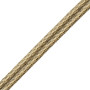 Double passepoil 8 mm daim et noix 4301-249 PIDF