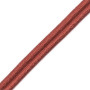 Double passepoil 10 mm rouge clair 4302-050 PIDF