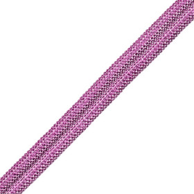 Double passepoil 8 mm prune et corde 4301-247 PIDF