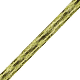 Double passepoil 8 mm pistache et noir 4301-229 PIDF