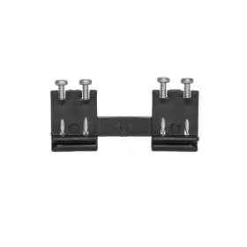 Connecteur de corde noir pour rail rideau CCS