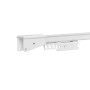 Rail rideau à cordon CKS Blanc sur mesure avec accessoires Forest de 191 cm à 580 cm