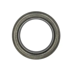 Anneau rideau Ø41x55 mm avec bague silencieuse etain vieilli