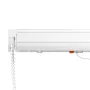 Mécanisme store bateau Blanc sur mesure avec accessoires - 191cm à 290 cm