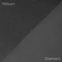 Ciel de toit velours noir, largeur 150 cm, au mètre