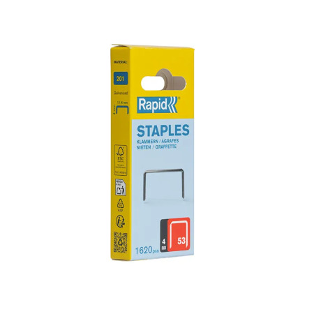 Rapid - Agrafes fil fin n°13/ 4mm - 5000pcs - Boîte PRO (11825700