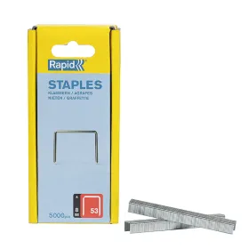 Boite de 5000 agrafes Rapid 53 galvanisées 8 mm