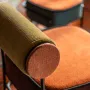 Tissu siège Inti Argile rose Casal