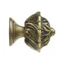 Embout Louis XV Ø28 mm laiton vieilli