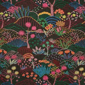 Tissu floral rideau Colca Paradis Casal