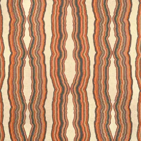 Tissu rayure rideau Cuzco Agate Casal