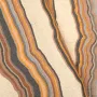 Tissu rayure rideau Cuzco Jaspe Paysage Casal