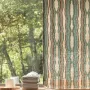 Tissu rayure rideau Cuzco Jaspe Paysage Casal