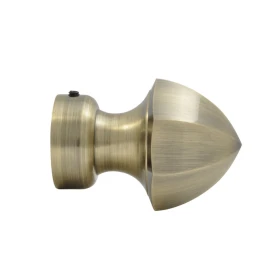 Embout pommeau diamant Ø28 mm bronze