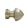 Embout pommeau diamant Ø28 mm bronze