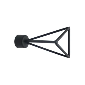 Embout triangle filaire Ø28 mm noir mat