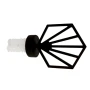 Embout hexagone Ø28 mm noir mat