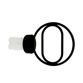 Embout Visio Ø28 mm noir mat