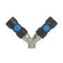 Raccord compresseur en Y Prevost
